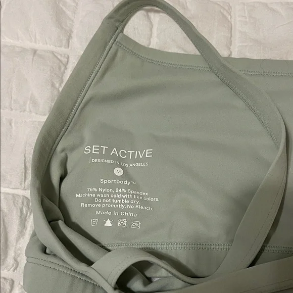 SET Active Sage Sports Bra - Picture 2 of 3